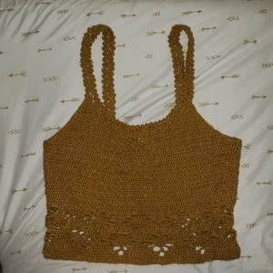 American Eagle knit crop